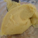 Pâte à choux - incorporer les oeufs