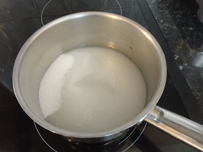 Fabrication du fondant