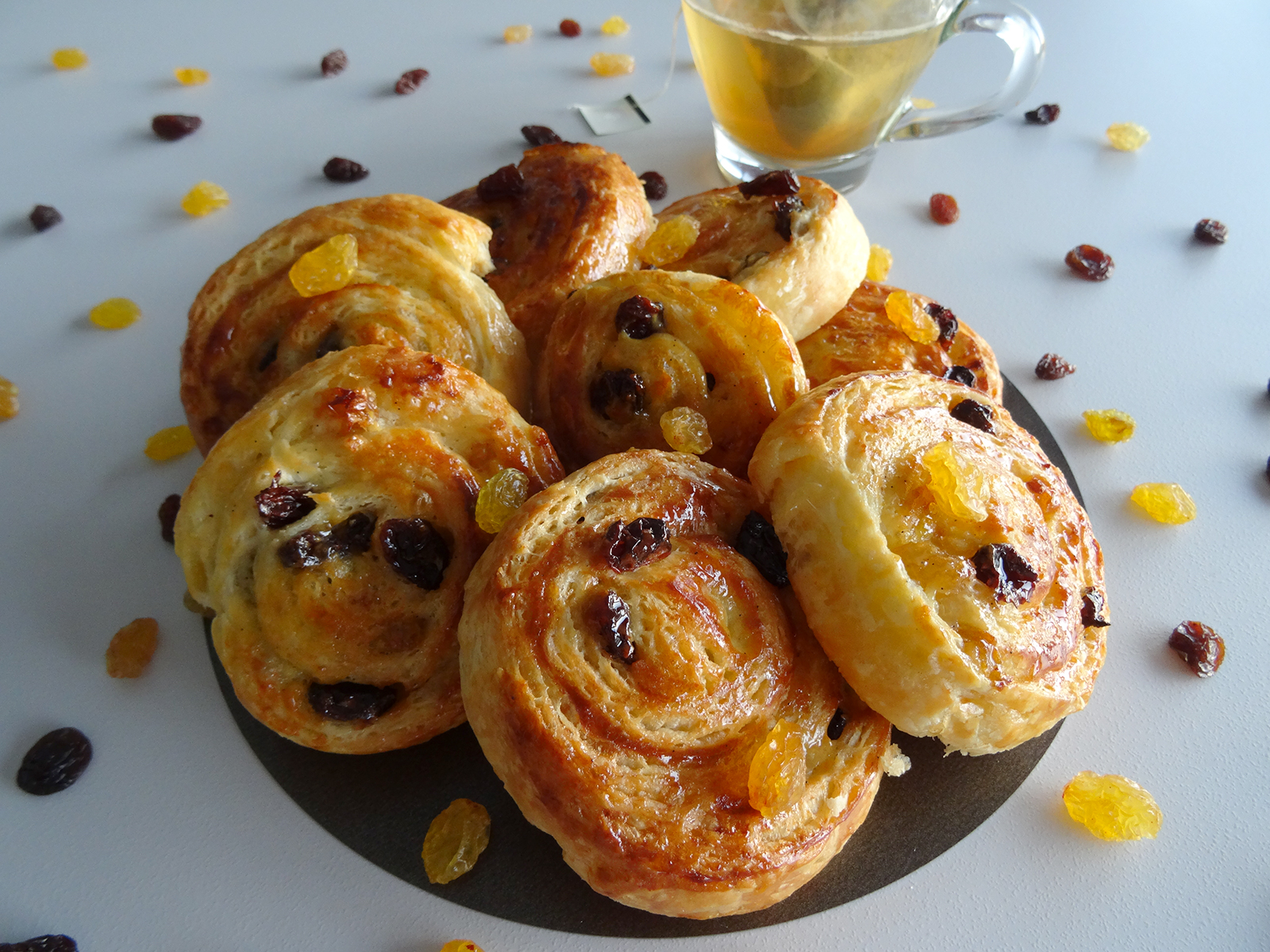 Pains aux raisins de Christophe Felder Pains aux raisins de Christophe Felder