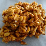Religieuse vanille cacahuètes fou de pâtisserie