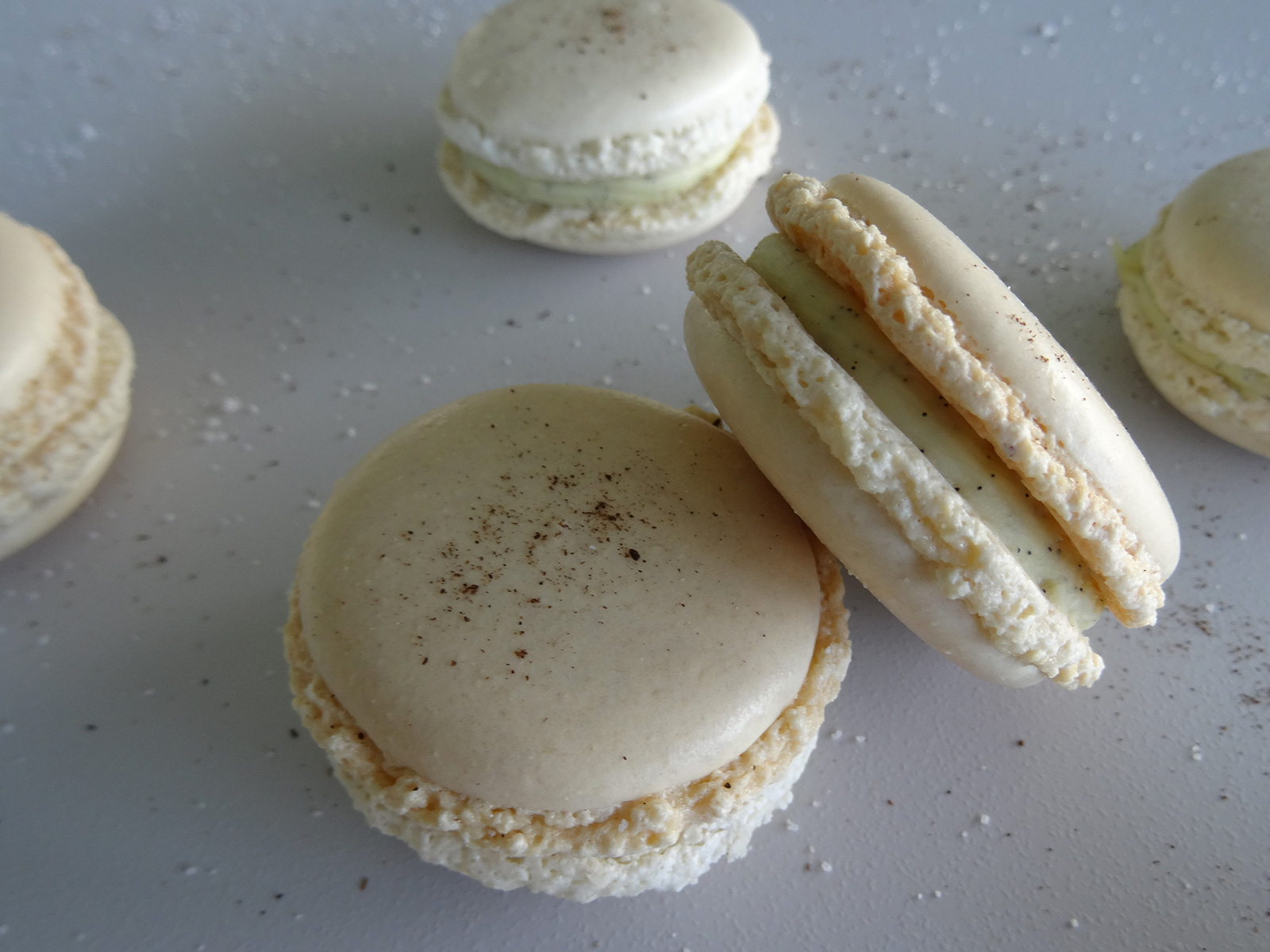 Macarons à la vanille façon Pierre Hermé Macarons à la vanille façon Pierre Hermé