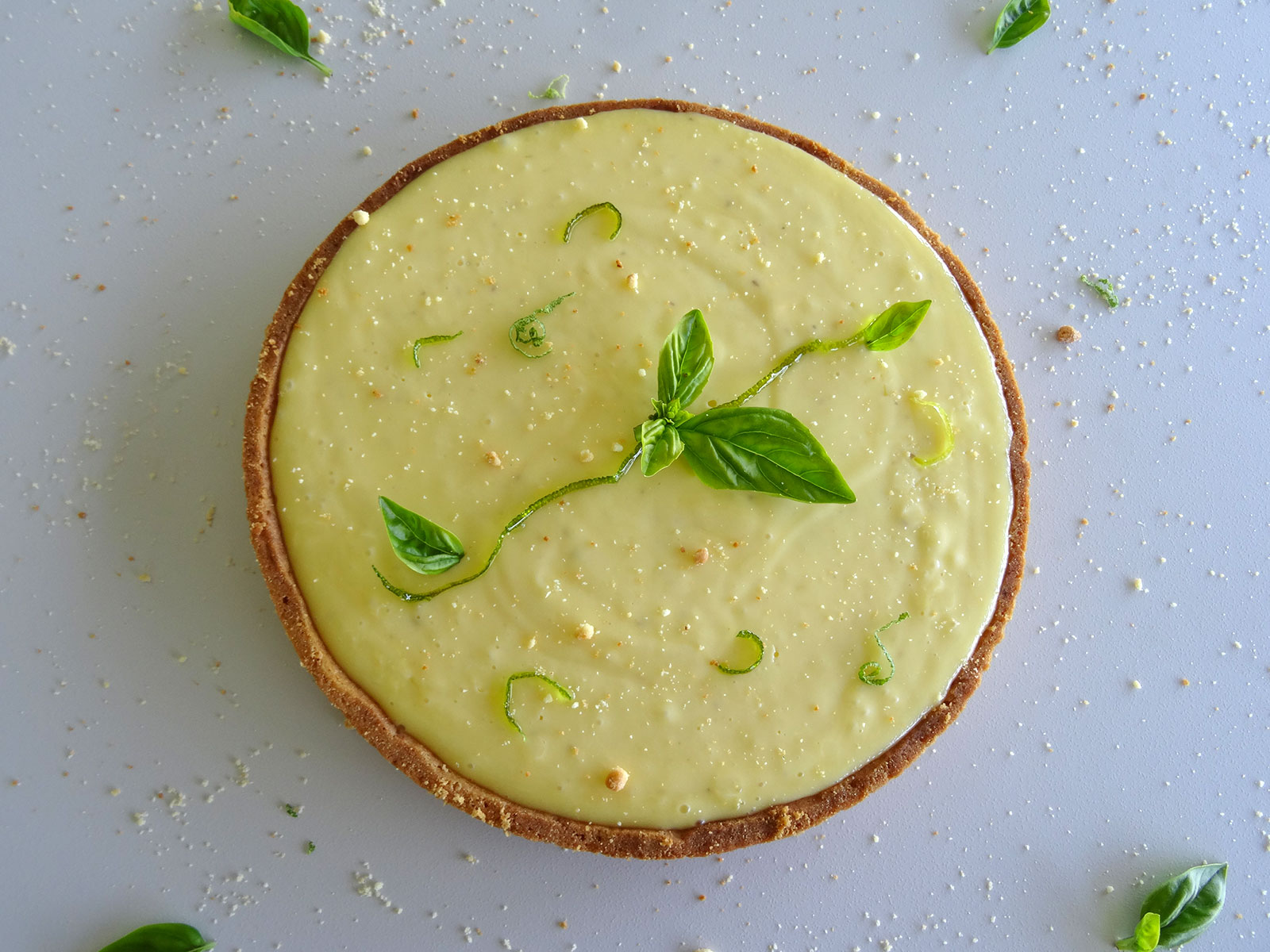 Tarte citron vert basilic de Jacques Génin – Fou de pâtisserie Tarte citron vert basilic de Jacques Génin – Fou de pâtisserie
